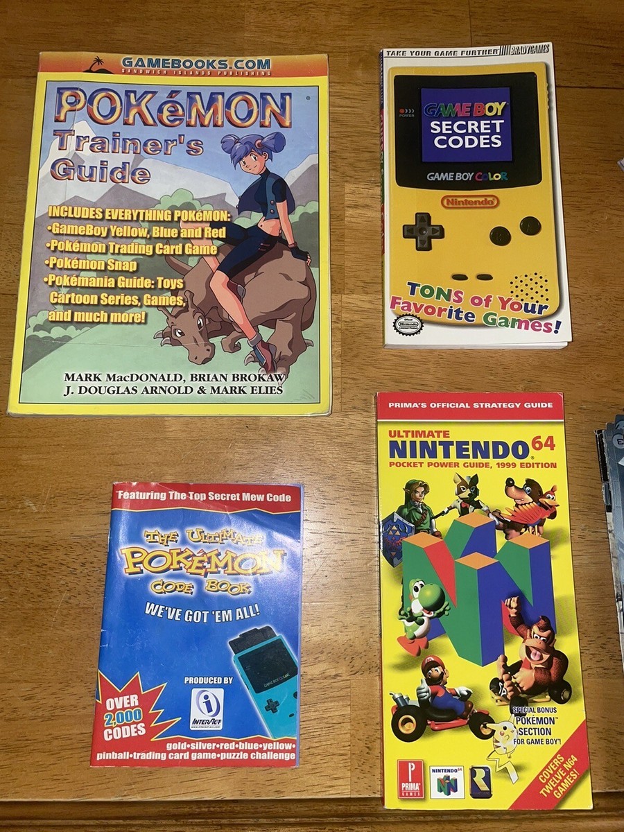 N64 POCKET POWER GUIDE 1999, Gameboy/Pokmon Code Books, Pokmon Trainer Guide N64 POCKET POWER GUIDE 1999, Gameboy/Pokmon Code Books, Pokmon Trainer Guide