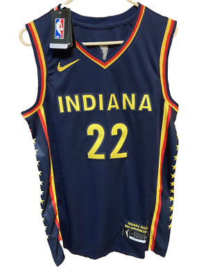 Caitlin Clark #22 Indiana Fever Stitched Blue Jersey Adult Unisex Size Large