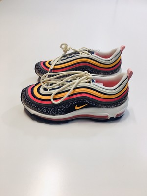 pink purple and orange air max 97
