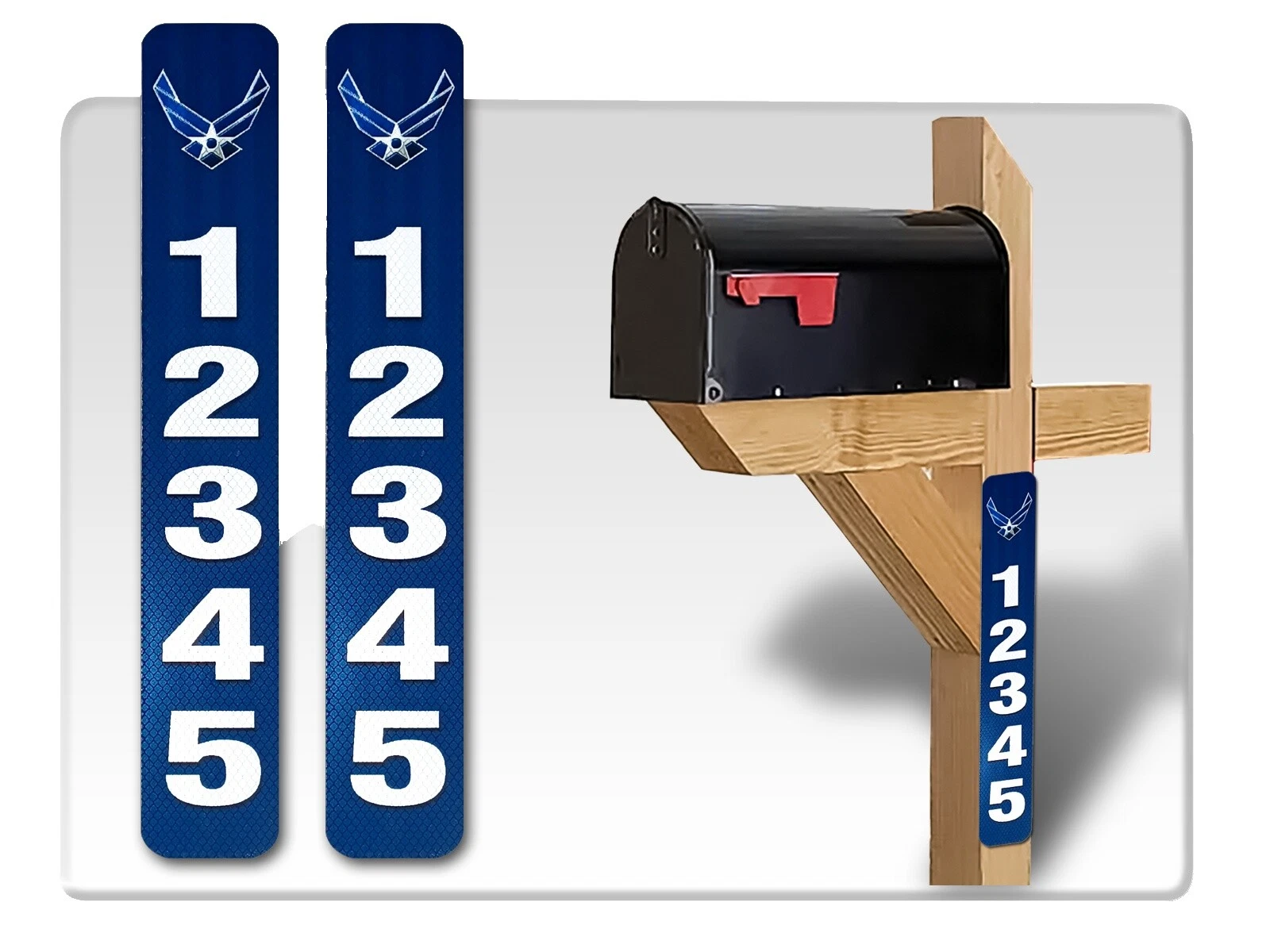 Number Plastic Plaques & Signs