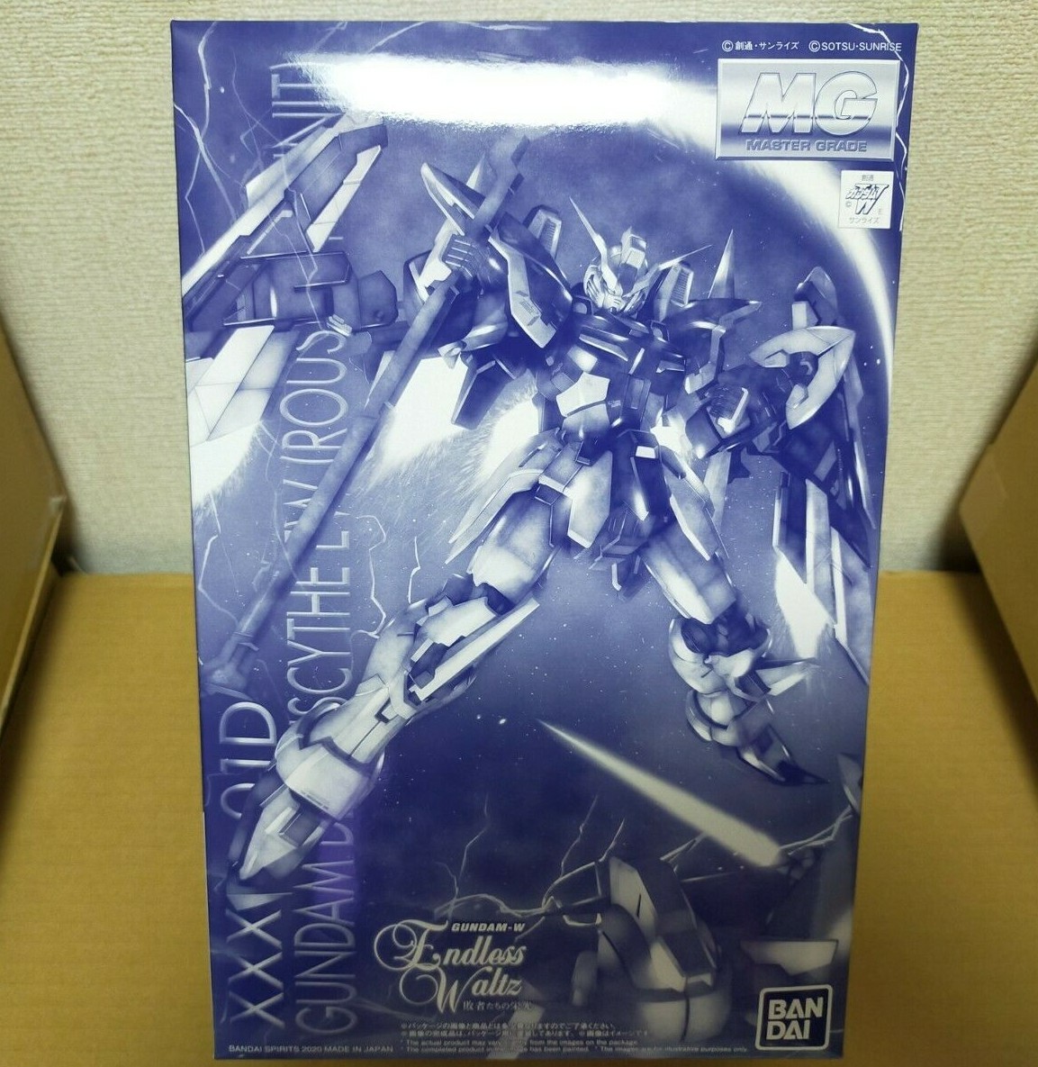 MG 1/100 Gundam Deathscythe EW Roussette Unit Premium Bandai Model
