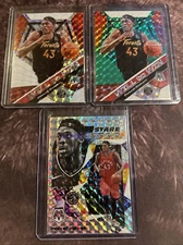2019 Mosaic Will To Win White Green Prizm & Center Stage Pascal Siakam 
