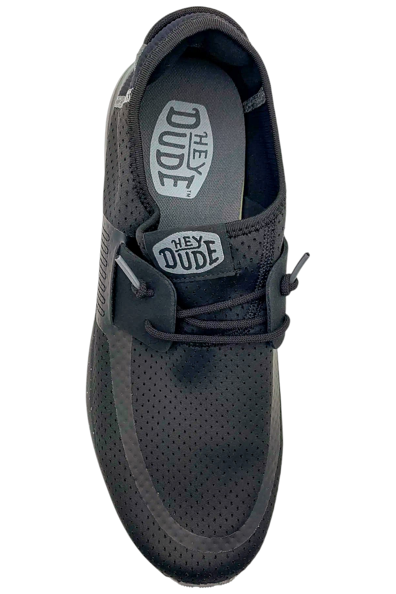 Hey Dude Men's Sirocco Perf Mesh Loafers Black