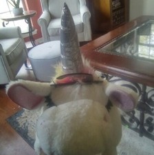 NEW Adult Teen Plush Unicorn Pegasus Halloween Costume One Piece Size Small