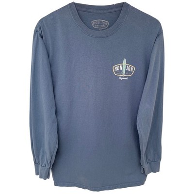 Ron Jon Surf Shop T-Shirt Mens M Blue Multicolor Cozumel Tee Surfboard