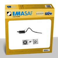 Imasaf Auspuff Endtopf+Anbeuteile für Terrano I 2.4 I 4WD 1987-1993