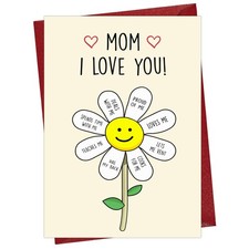 Funny Mothers Day Card for Mom - Hilarious Birthday Card for Mom .Happy Mothers