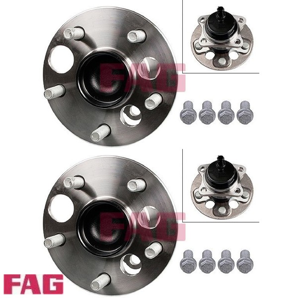 2X Radlagersatz FAG 713621110 2 Radlager Satz Links Rechts Hinterachse-image