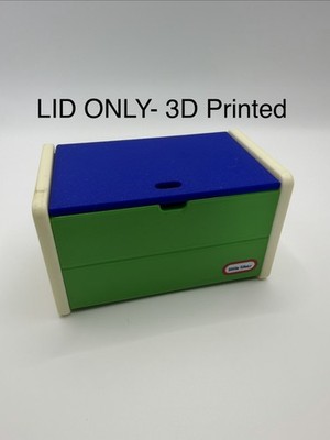 Little Tikes Vintage Toy Box LID ONLY Replacement Part, Dollhouse 3D Printed- 10