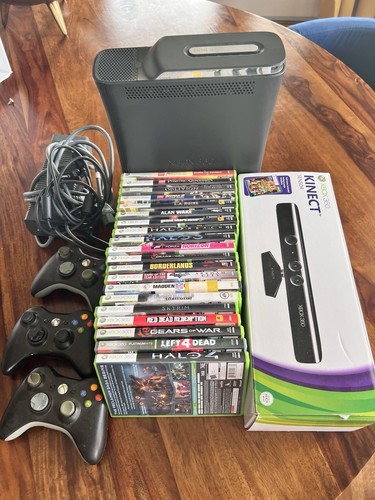Microsoft Xbox 360 Elite Console - 120GB, Matte Black, Refurbished & Fully Tested