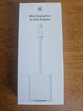 Genuine Apple Mini DisplayPort to VGA Adapter MB572Z/B - Model A1307 -NEW IN BOX