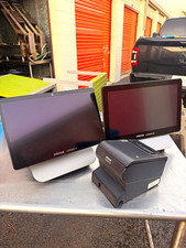 Micros Oracle POS Touchscreen Terminal Registers w/ Black Receipt Printer