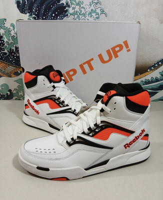 Reebok Pump TZ Sneakers Neon Cherry (size 8 men s)