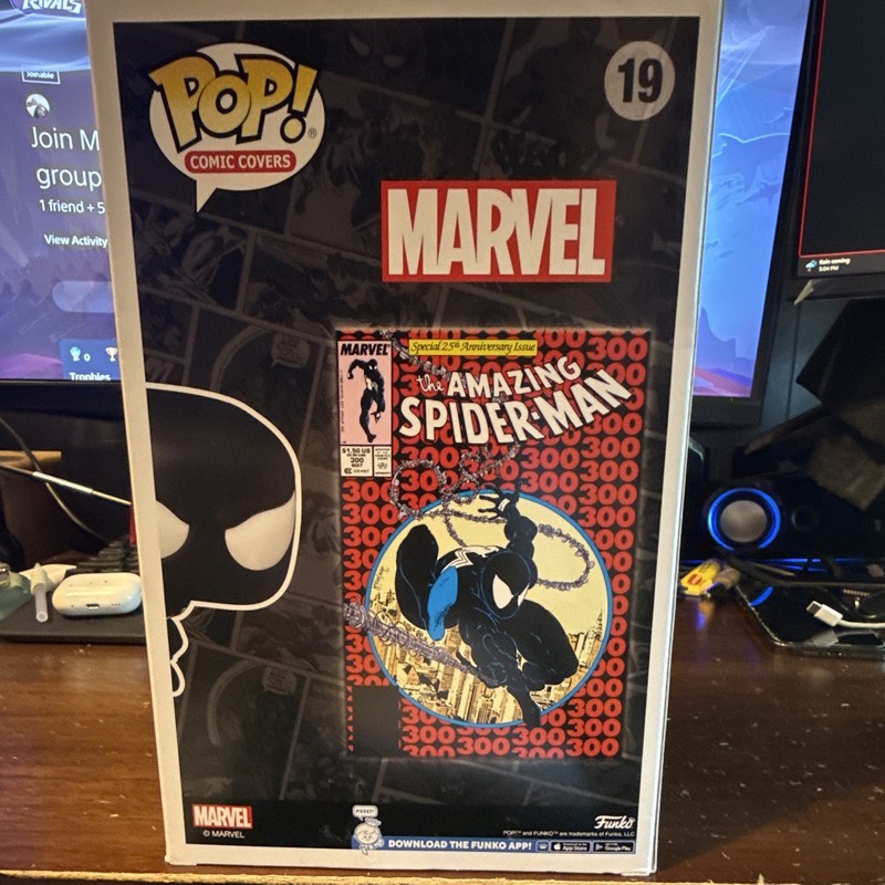 Funko Pop! Comic Covers Marvel Spider-Man #300 Box #19 TargetCon Exclusive