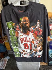 Nueva Camiseta Marino Morwood Dennis Rodman Doble Cara, Talla L