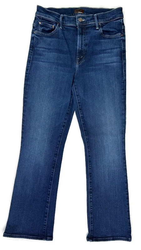 Pantalones de mezclilla al tobillo Mother The Insider Mind Games lavado oscuro medidas 28 SIN ETIQUETA Foto 2 de 4