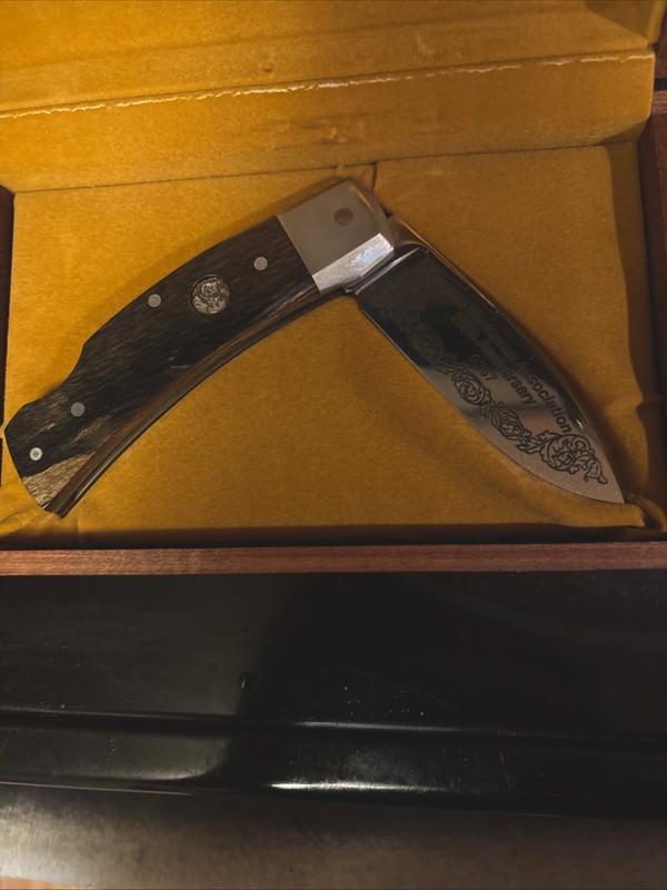 Police Marksman Association 5th Anniversary 0367 Smith And Wesson Folding Pocket