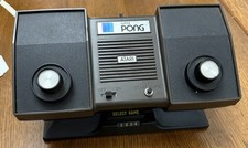 Vintage Atari Super Pong With Cords and Switch Box Unte