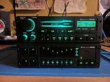 Saab 900 Turbo 88-91 Oem Clarion Radio Equalizer Tested With Code And Cages