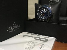 ALPINA Seastrong Diver GMT 300M 1000FT Watch Wristwatch AL-247LNN4TV6B 4