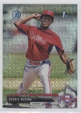 2017 Bowman Chrome Prospects Mega Box Refractor Adonis Medina #BCP104 09wc