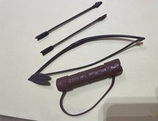 Chief Cherokee Vintage 1960s Marx Johnny West Accessories Bow, 2 Arrows Quiver