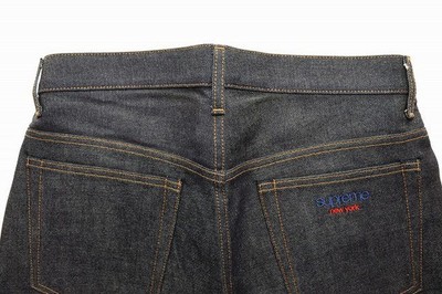 Supreme Rigid Baggy Selvedge Jean 30 Denim Jeans Indigo Aa | eBay