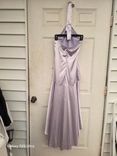 Aspeed Purple Prom Dress Made In The USA By Chicos. Size S.