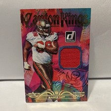 Panini 2023 Donruss Warren Sapp Canton Kings Memorabilia CK-19 Buccaneers. /199