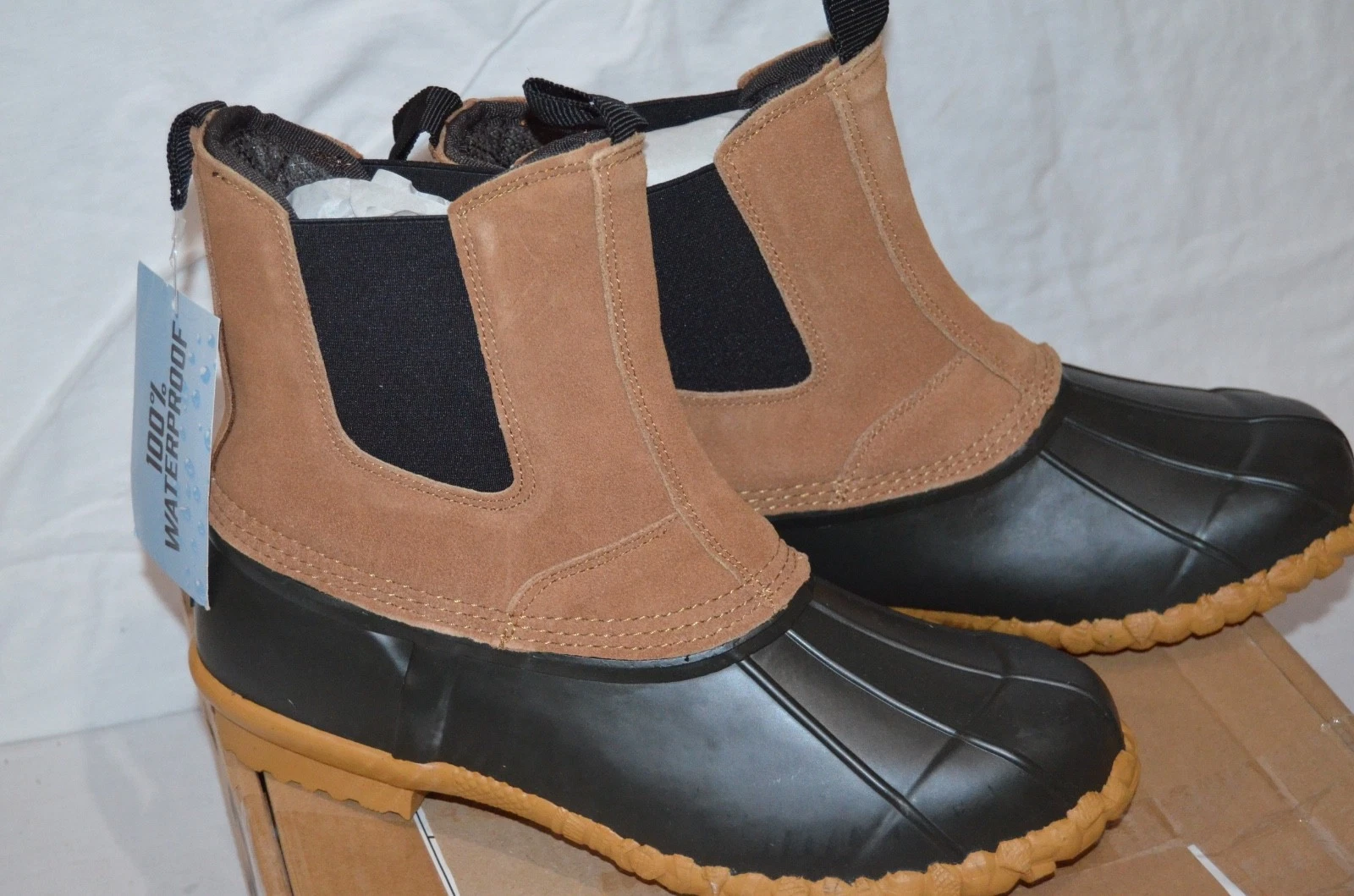 Guide Gear Pull-On Insulated Duck Boots, 400 Gram, sz 9D