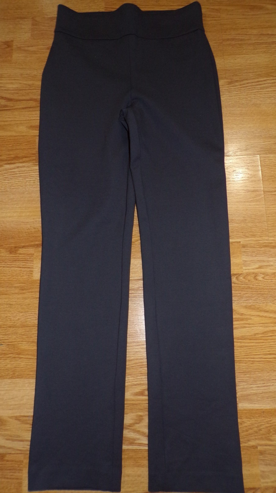 EXPRESS Gray Rayon Blend Pull-On Stretch Pants Wi… - image 1