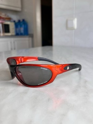 VINTAGE 2008 SUNGLASSES BRENDA ORANGE BLACK FRAME BEIJING Y2K