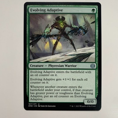 Evolving Adaptive - 167/271 - Phyrexia: All Will Be One - Magic: The Gathering