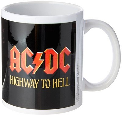 AC/DC Highway to Hell Tasse, Mehrfarbig, 1 Stück (1er Pack)