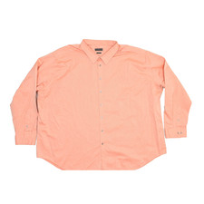 Calvin Klein Men's Orange Slim Fit Non-Iron Dress Shirt Size 15.5 34/35
