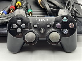 Sony PlayStation 3 PS3 SuperSlim Home Console CECH-4201 12GB W/ Controller READ!