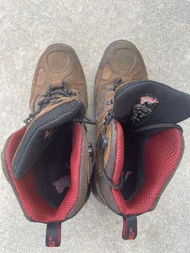 Red Wing TruHiker Waterproof Aluminum Toe Hiking Work Boot Men's 8D Shoes 6674 - Picture 7 of 9