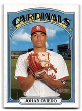 2021 Topps Heritage #661 Johan Oviedo RC (ref 207702)