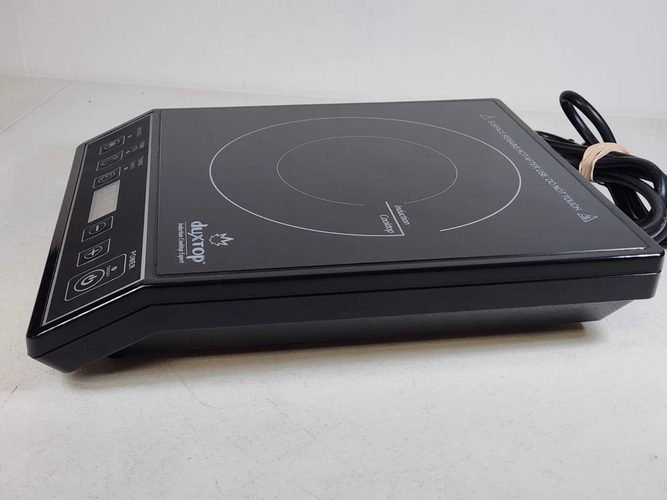 Quemador de encimera de inducción portátil Duxtop 1800 W, negro probado 9100 MC Foto 2 de 4