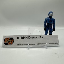 Vintage Hong Kong GI Joe Cobra Commander 1982-1983 Near Mint