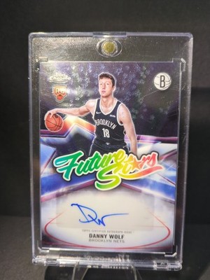 2025-26 Topps Chrome - Future Stars Autographs Danny Wolf #FS-DW (AU, RC)