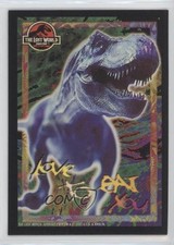 1997 Topps Jurassic Park The Lost World Stickers Tyrannosaurus Rex 3 00l8