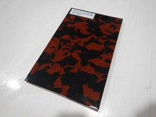 Vintage Black & Orange Bakelite (Vintage "Micarta"/Phenolic (N0260)