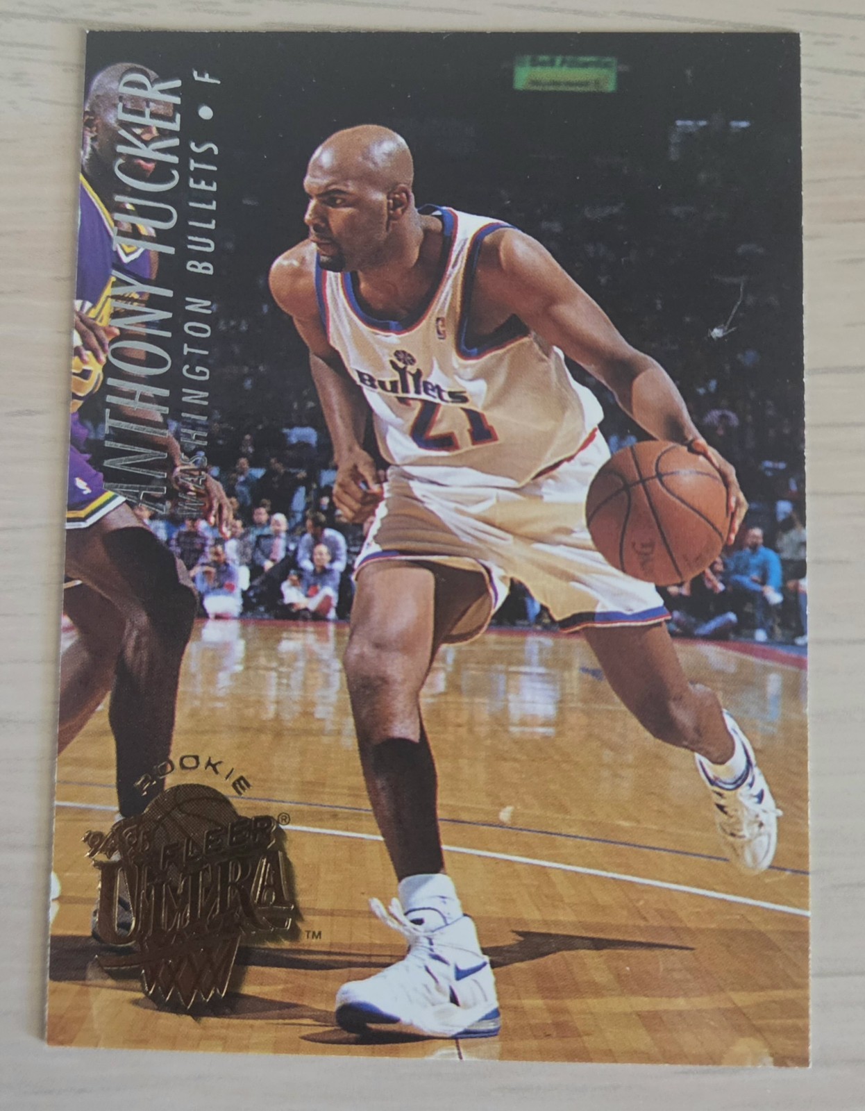 1994-95 Fleer Ultra Anthony Tucker Rookie #347  Basketball Washington Bullets 