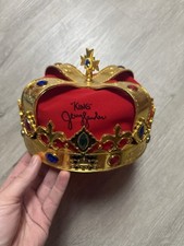 Jerry The King Lawler Signed Replica King Crown Royal Adult NOT WORN Autographed