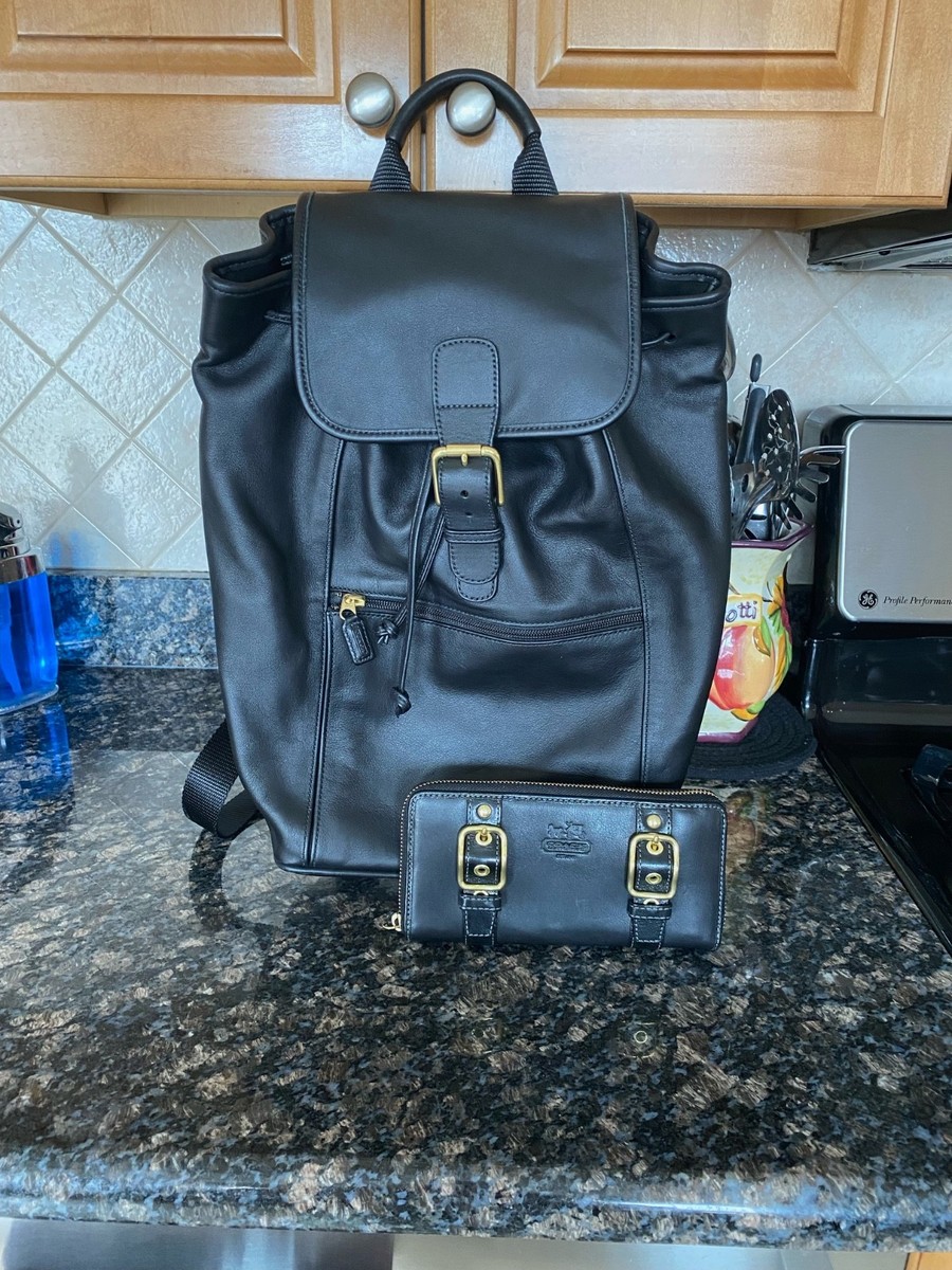 バッグ 90s Old coach 5408 Black backpack バッグ 90s Old coach 5408 Black backpack Vintage COACH Black