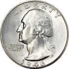 1946-S Washington Quarter
