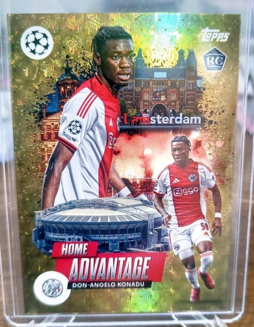 2025-26 Topps UEFA Don-Angelo Konadu Home Pitch Advantage RC Rookie #HP-28 1/1