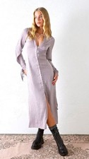 Urban Outfitters UO Chapman Hook & Light  Mauve Midi Dress - Small S - $99