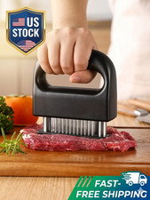 48 Needles Stainless Steel Blade Beef Meat Tenderizer Kitchen Meat Poking Tool